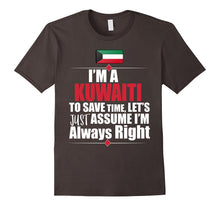 I'M a Kuwaiti I'M Right Funny Kuwait Gift T-Shirt