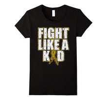 Fight Like a Kid Childhood Cancer Awareness Shirt