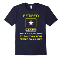Retired US Army Veteran T-Shirt Gift for Veteran Day 2017