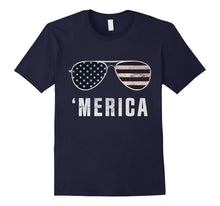 Merica Patriotic Sunglasses T Shirt