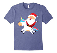 Santa Claus Unicorn Christmas Shirt | Xmas T-Shirt Gift