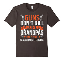 Funny Grandpa T Shirt -Guns Don't Kill People Grandpas With