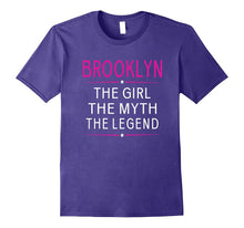 Brooklyn the Girl the Myth the Legend Name- Kids T-Shirt
