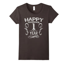 1st Wedding Anniversary 1 Year Happy Marriage Gift Shirt