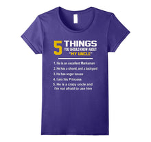 5 Things You Should Know About My Uncle T-Shirt