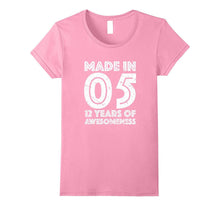12th Birthday Shirt Gift Age 12 Year Old Boy Girl Tshirt Tee