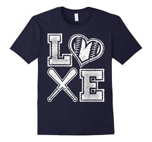 Love Baseball T Shirt - Vintage Baseball Tee for Fans