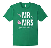 1st WEDDING ANNIVERSARY Shirt - Mr. & Mrs. 1 Year