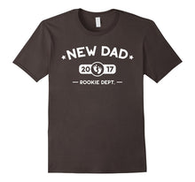 Mens New Dad 2017 Gift T-Shirt - First Time Rookie Department
