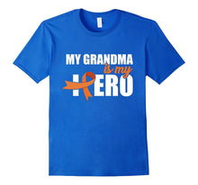 My Grandma Is My Hero T-Shirt Leukemia Cancer Awareness Gift