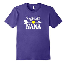 Softball Nana Tshirt Grandma Grandparents Gift Idea