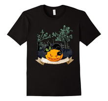Happy Halloween Pumpkin Cat T-Shirt