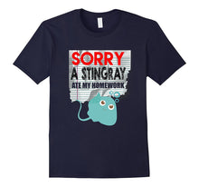Funny Sorry a Stingray Ate My Homework T-Shirt Sea Zoo