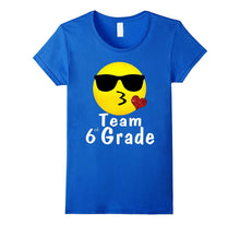 Team 6th Grade Shirts Gifts for Teacher Emoji Hearts Love