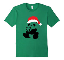Mama, Papa, Cub Bear T-Shirt - Cute Panda - Santa Hat