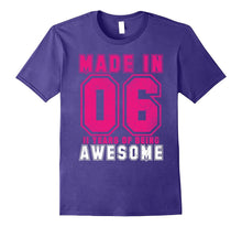 11th Birthday Gift T-Shirt Made in 06 Tee 11 Yrs Old Gift