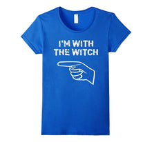 "I'm With the Witch" Halloween Funny T-Shirt