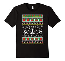 Badminton Ugly Christmas Sweater Style Gift Tshirt