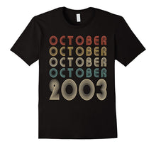 Retro Classic Vintage OCTOBER 2003 - 14th Gift 14 Years Old