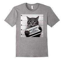Mugshot T Shirt- Mr Furrypants Kitty Cat Nip Made Me Do It