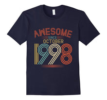 Awesome Since October 1998 Funny T-Shirt 19th Birthday Tee