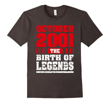Made in October 2001 16 Years Old Cool Birthday Gift T-Shirt
