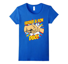 Fathers Day Shirt Father Son Duo Superhero TShirt Tee