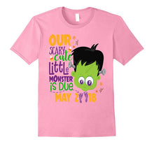 Halloween Pregnancy Shirt Our Cute Monster Due May 2018 Dad