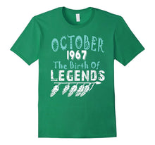 50 Year Old Shirt. Gift for Birthday October 1967 Shirt