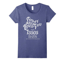 37th Wedding Anniversary T-Shirt Funny for Married in 1980 T