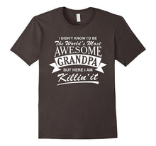 Mens the World's Most Awesome Grandpa T-Shirt