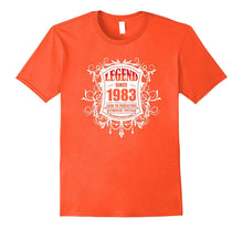 Made in 1983 34th Birthday 34 Years Old Gift T-Shirt