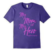 My Mom Is My Hero Support Breast Cancer Awareness Shirt