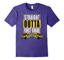 First Grade T-Shirt Straight Outta First Grade Tee Shirt