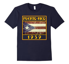 Birthday Puerto Rico Flag 1959 Apparel Gift