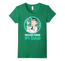 CN Powerpuff Girls Professor Utonium #1 Dad Graphic T-Shirt