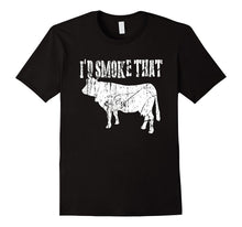 I'd Smoke That BBQ Beef Low and Slow Cow T-Shirt