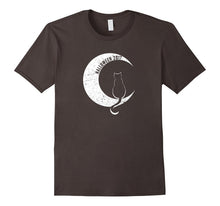 Halloween T-Shirt Black Cat on Moon Funny 2017
