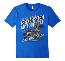 Classic Half Mile Motorcycle Side Car Bikers Race T Shirt