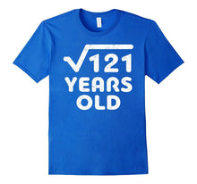 Square Root of 121 Years Old T-Shirt Cool 11th Birthday Gift