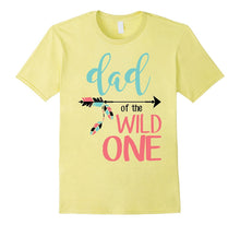 Mens Cute Dad of the Wild One 1st Birthday Funny Matching Shirt
