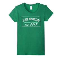 Just Married Mr and Mrs Est 2017 T-Shirt