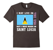 SAINT LUCIA Proud Flag Gift Tee