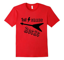 Rock N Roll 1st Grade Rocks Shirt Back to School Gift