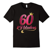 60th Birthday Queen Fabulous 60 Years Old T-Shirt
