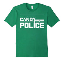 Candy Police Mom or Dad Halloween Costume Funny Tee