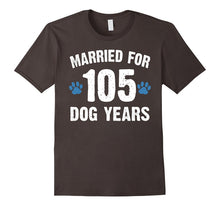 Married for 105 Dog Years 15th Wedding Anniversary T-Shirts