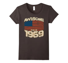 Awesome Since 1969 American Flag 48th Birthday 48 Years Old