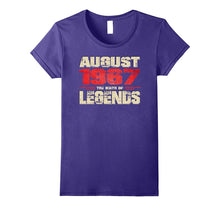 August 1967 the Birth of Legends , 50 Years Old T-Shirt