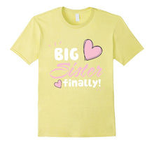 Big Sister Finally Shirt Kids Baby Pregnant Announcement